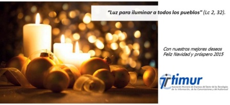 Timur les deseas unas Felices Fiestas