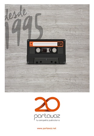 Portavoz  lanza una campaña conmemorativa de su vigésimo aniversario