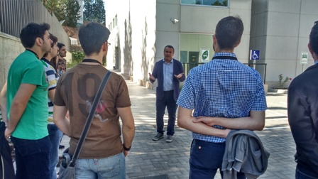 Los alumnos de Informática de la UCAM visitan el Centro de Datos de Kio Networks en Murcia