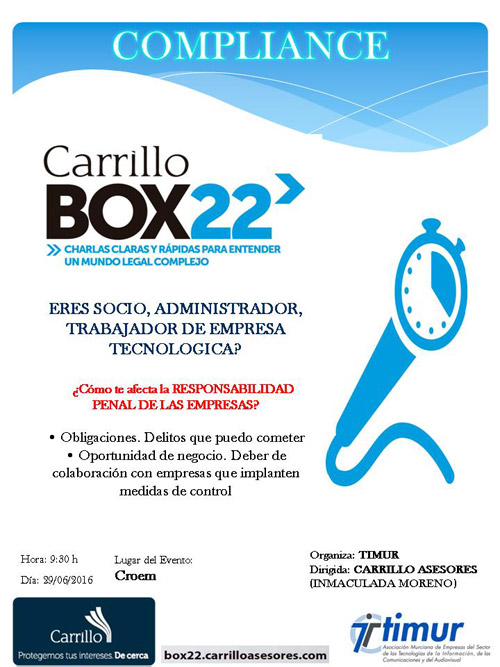 Box 22 Charlas claras y rápidas para entender un mundo legal complejo